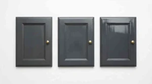 Diagram showing the correct order to paint a six-panel front door
